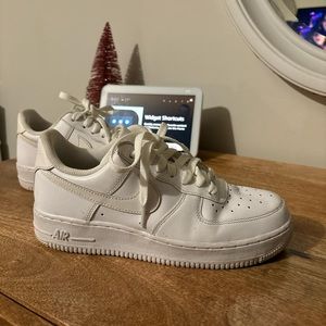 White Air Force 1s